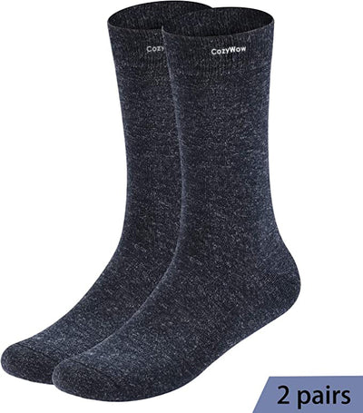 CozyWow Mens Socks Woollen Socks for Men
